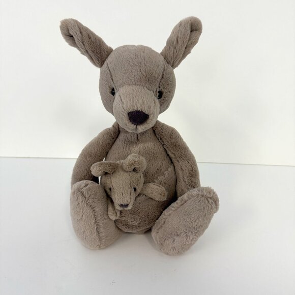 Jellycat Other - Jellycat Kara Kangaroo with Joey Retired Collectible Plush Stuffed Animal 18"